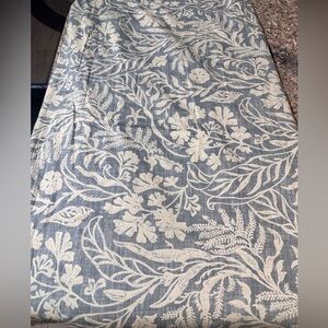 Sleepbella King Size Duvet Set Luxury 3 Pc Blue Beige Botanical Reversible Set